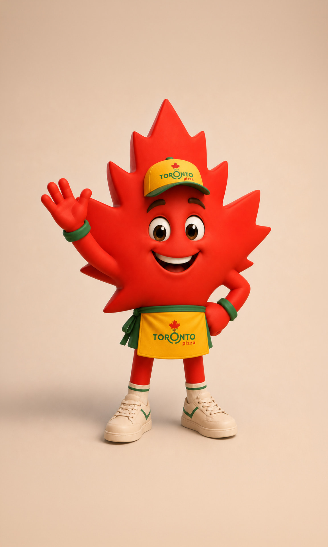 Meet Toni. The leaf that knows pizza. 4