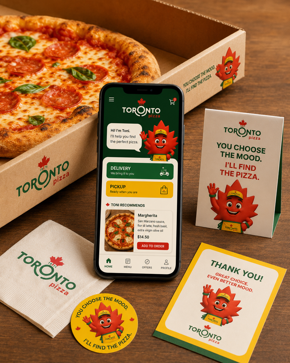 Make choosing easier. Make ordering faster.