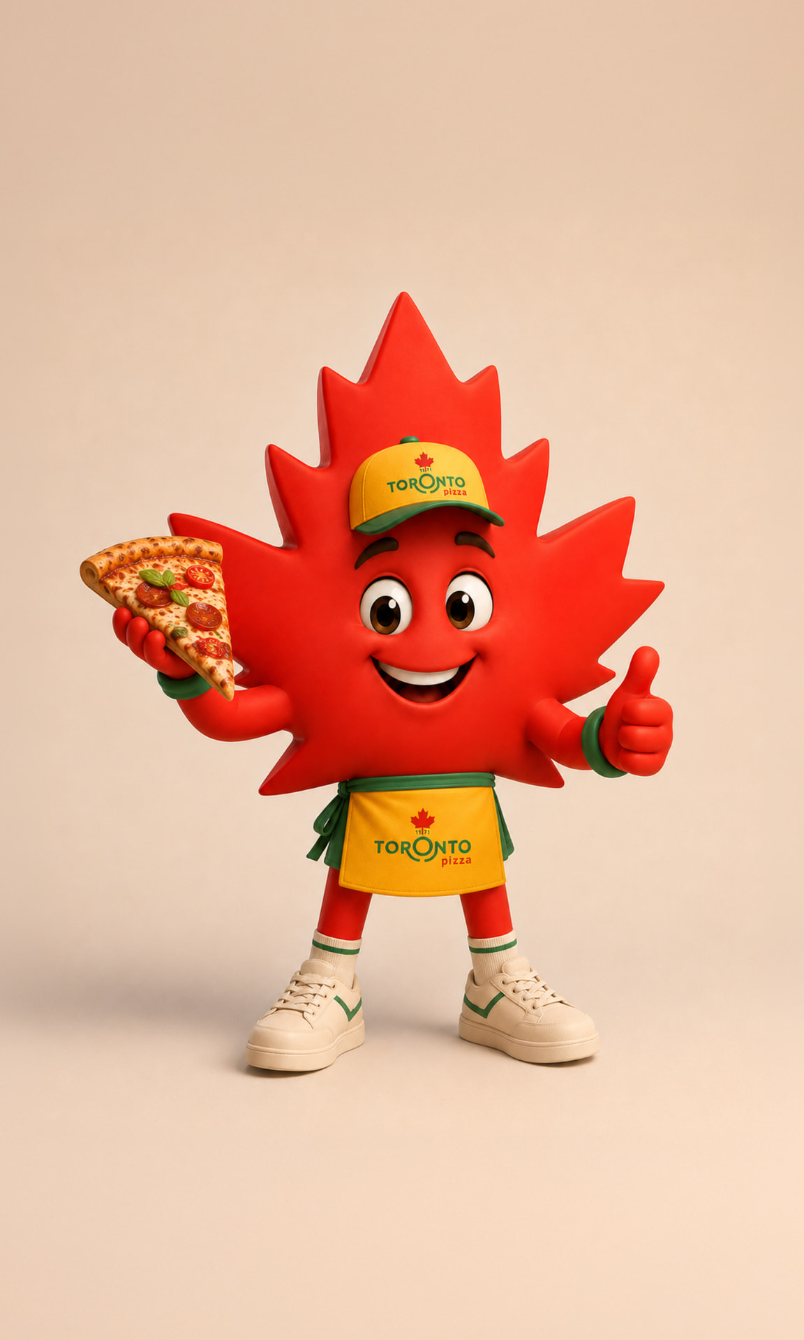 Meet Toni. The leaf that knows pizza. 3