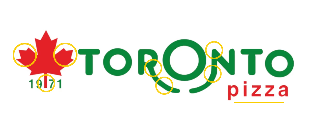 The logo is recognisable. Its construction needs to be corrected.