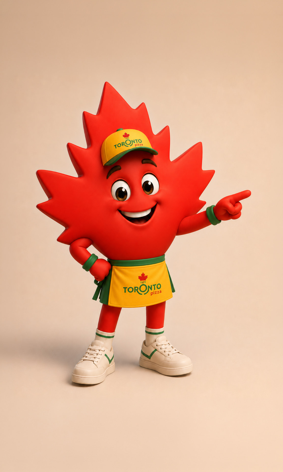 Meet Toni. The leaf that knows pizza. 5